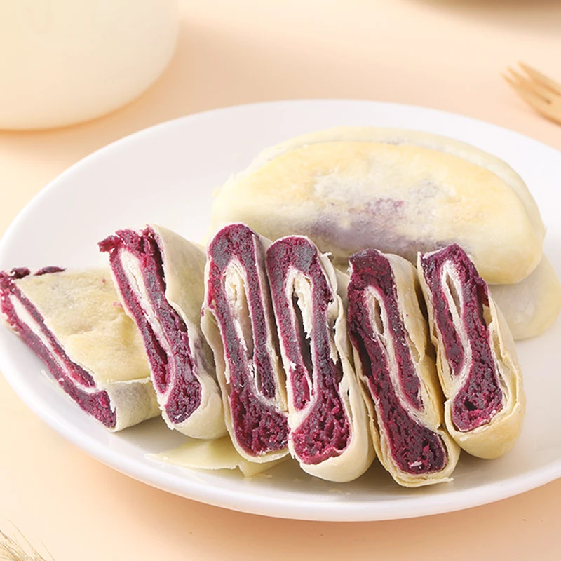 Purple sweet potato cake Purple sweet potato cake